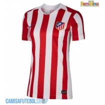 Camisa de time de futebol Atletico Madrid Clement Lenglet #15 Replicas 1º Equipamento Feminina 2025-26 Manga Curta